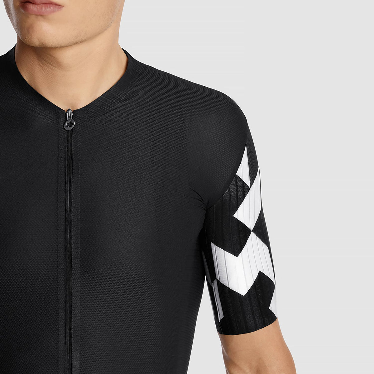 Maillot ASSOS EQUIPE RS S11 Κοντά Μανίκια Μαύρο