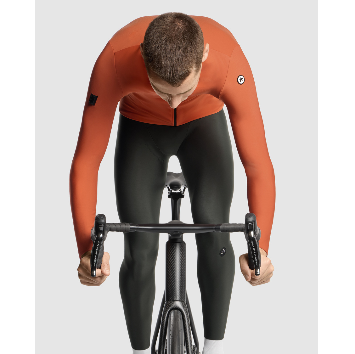 ASSOS MILLE GT SPRING FALL C2 Long Sleeve Jersey Rusty Brown