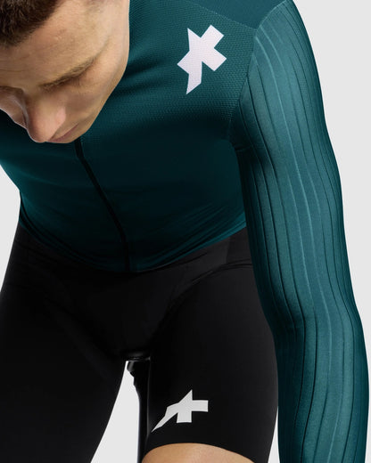 Dres ASSOS EQUIPE RS S11 Dolgi Rokavi Petrol