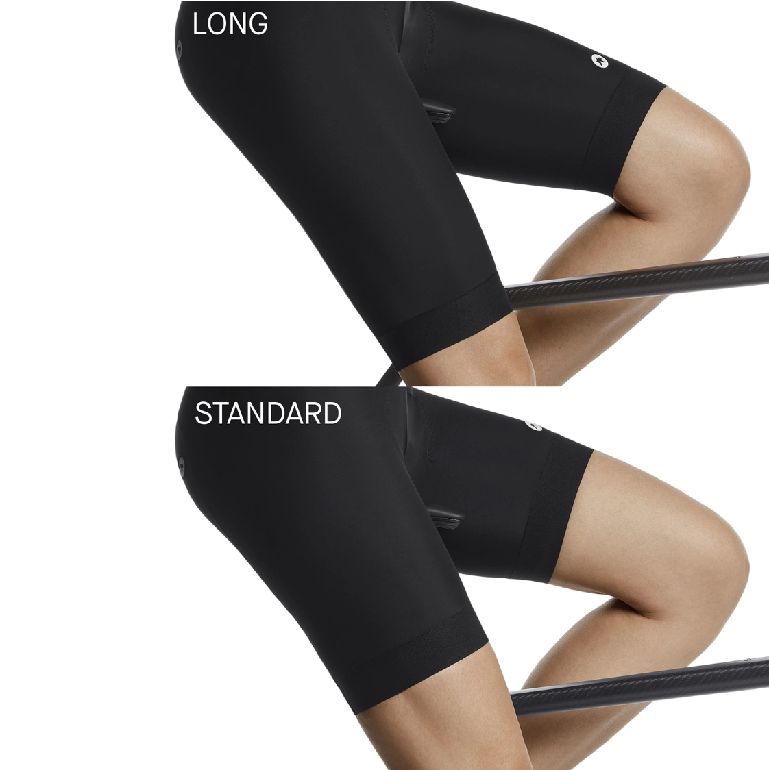 ASSOS UMA GT LONG Women's Black Bib Shorts