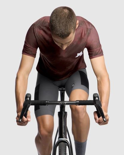 Dres ASSOS TACTICA T5 MUD FLAGE Krátký Rukáv Hnědý