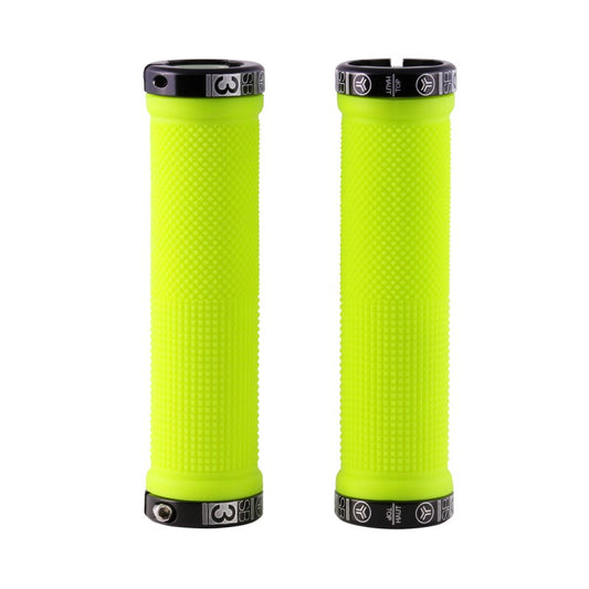 Chwyty SB3 KHEOPS Lock-On 129 mm Żółty Fluo