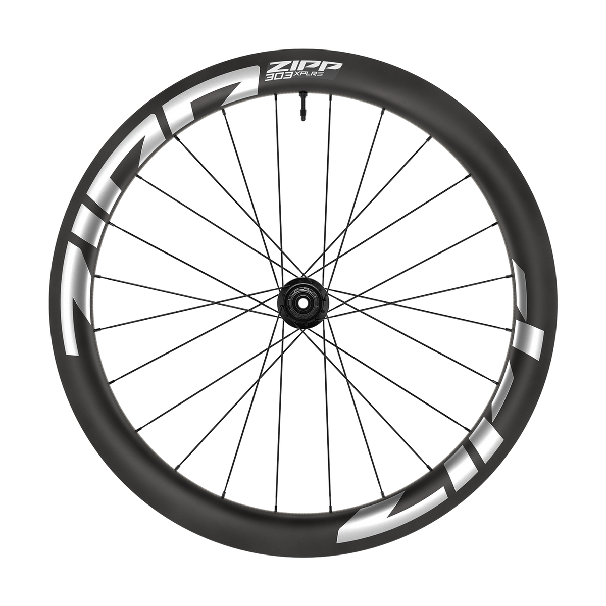 ZIPP 303 XPLR S Tubeless Ready Front Wheel (Center Lock) Black/White