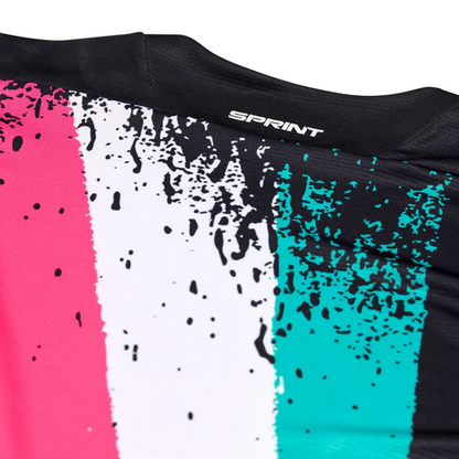 Φανέλα TROY LEE DESIGNS SPRINT FULL PULL Μακριά Μανίκια Μαύρο