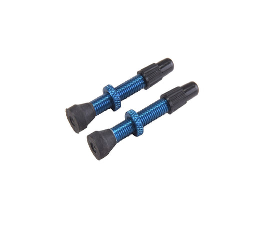 Zestaw 2 Wentyli Presta VAR Aluminium 35 mm Niebieski