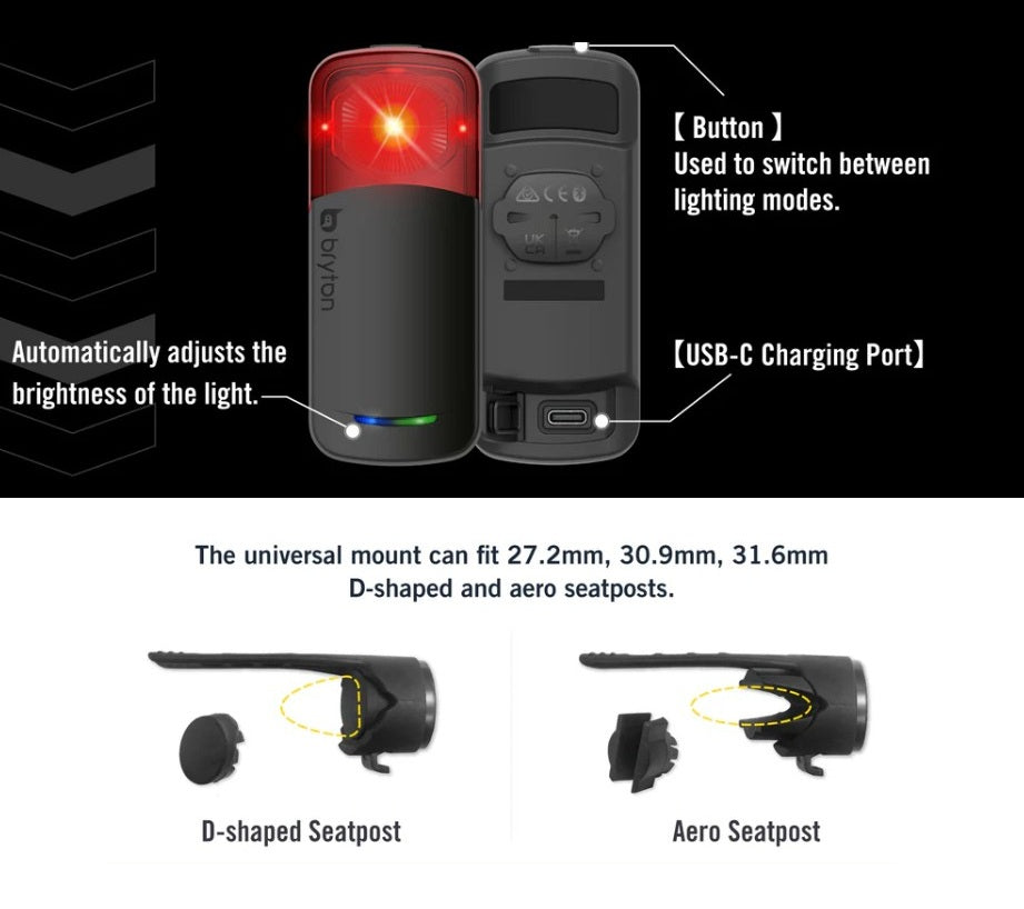 BRYTON RADAR GARDIA R300L Rear Light
