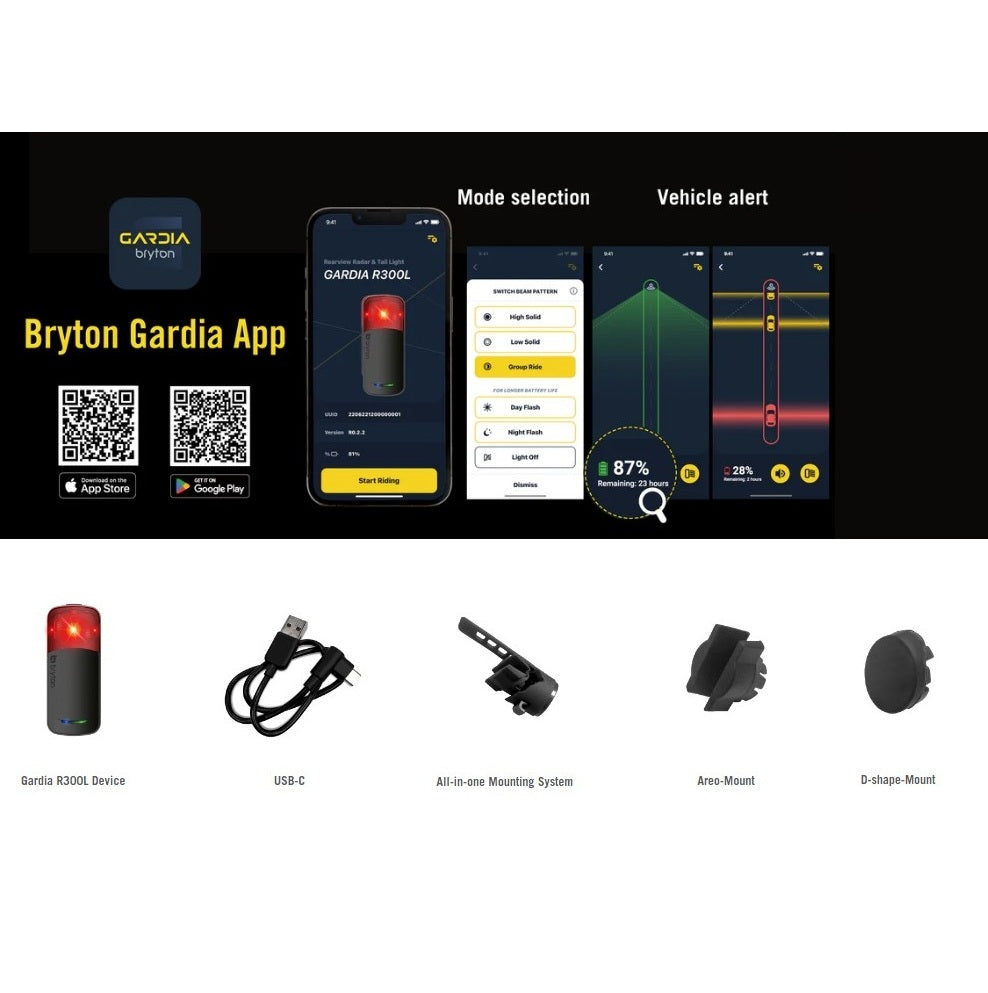 BRYTON RADAR GARDIA R300L Rear Light