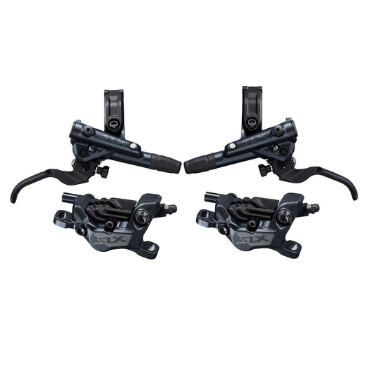 Ζεύγος Φρένων SHIMANO SLX M7120 4 Έμβολα J-KIT Χωρίς Δίσκο Τακάκια Αεριζόμενα