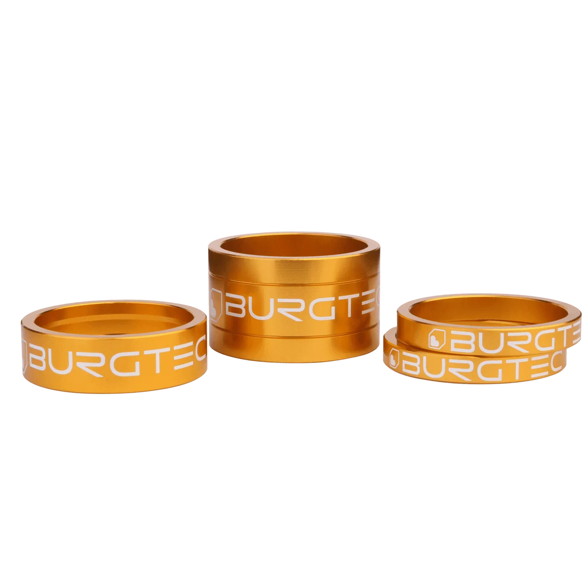 BURGTEC Styreafstandssæt 1"1/8 Guld