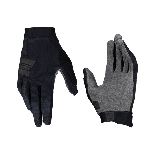 LEATT MTB 1.0 GRIP R Stealth Gloves Black/Grey