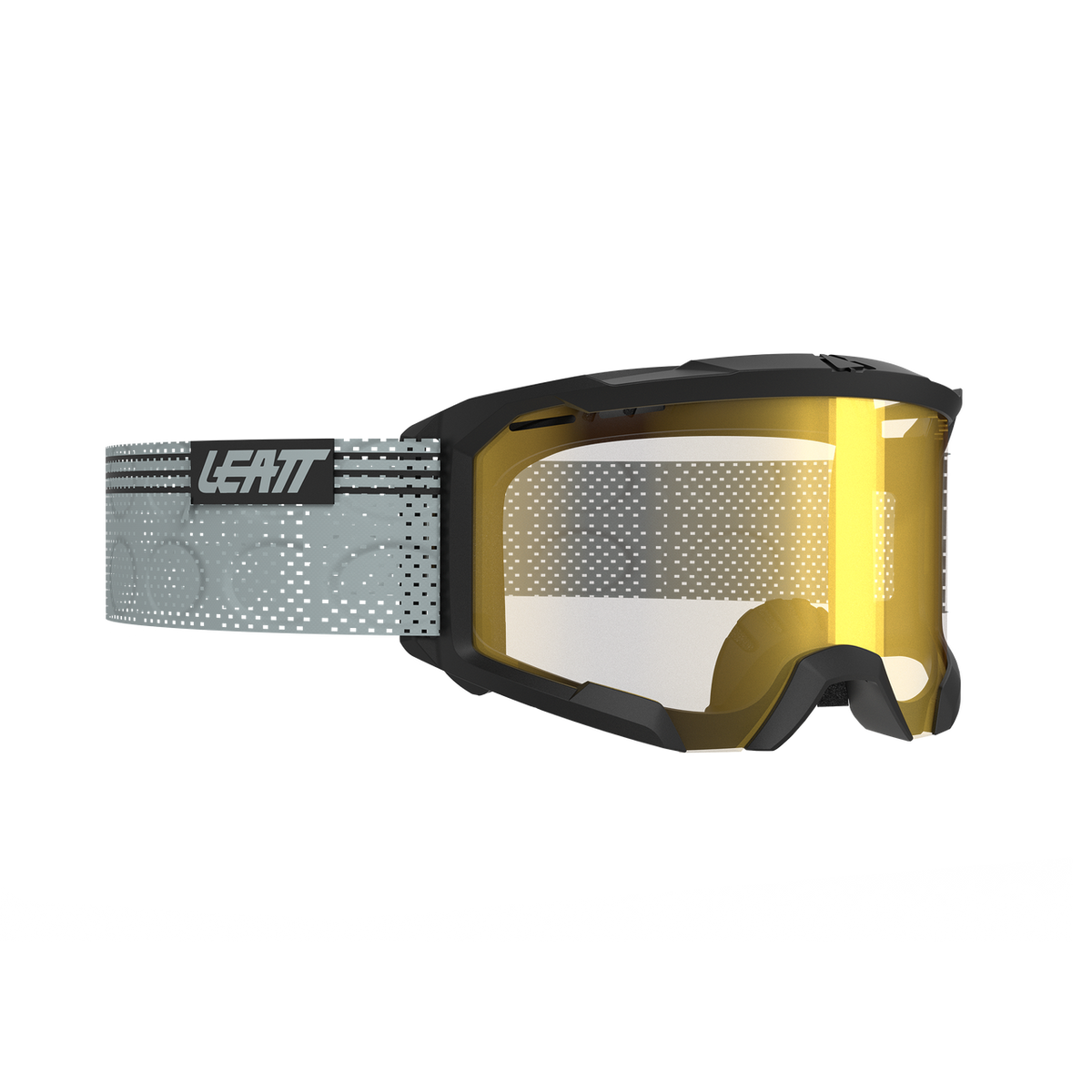 Maske LEATT VELOCITY 4.0 MTB X-FLOW Grå/Sort Iriz Bronze Visir 68 VLT
