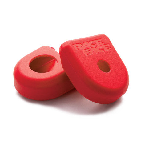 Crank Protections RACE FACE BOOT PEDAL ALU Red