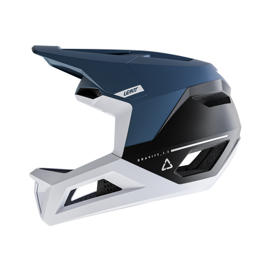 LEATT MTB GRAVITY 5.0 MTB Helmet Blue/White