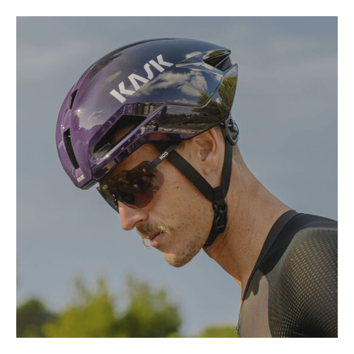 Landevejshjelm KASK NIRVANA Ultra Violet