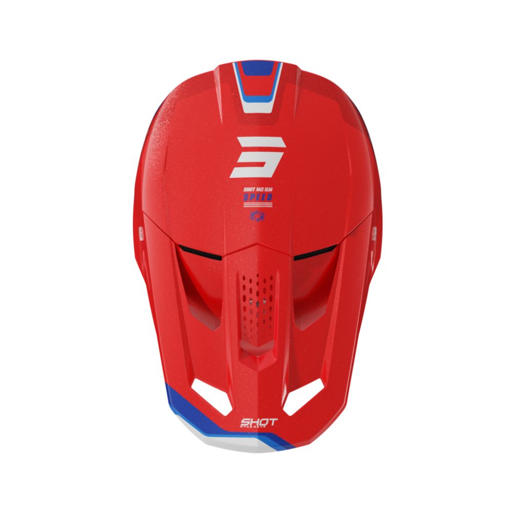 Kask BMX SHOT SPEED Atomic Red Pearly