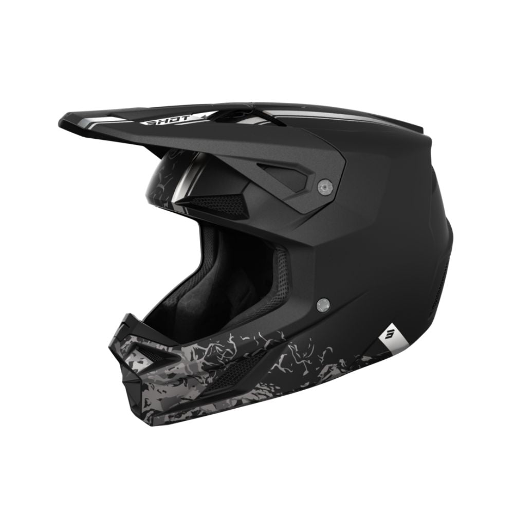 BMX přilba SHOT SPEED Battle Black Matt