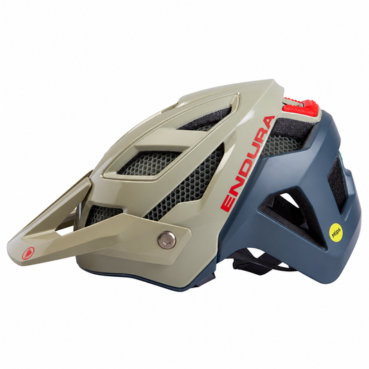 ENDURA MT500 MIPS grey MTB helmet — product view on a white background