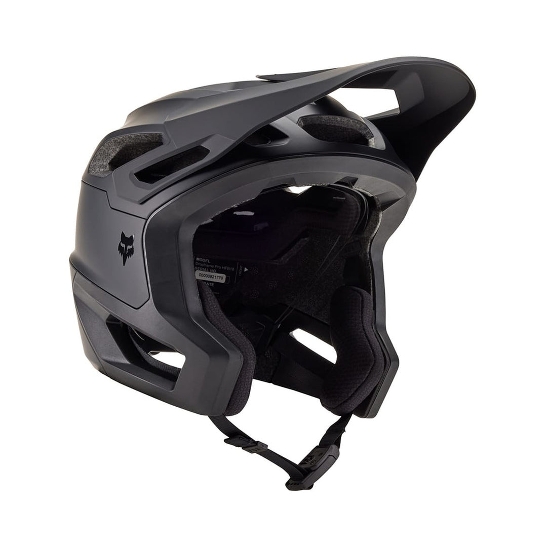 MTB přilba FOX DROPFRAME PRO MIPS černá — pohled na produkt