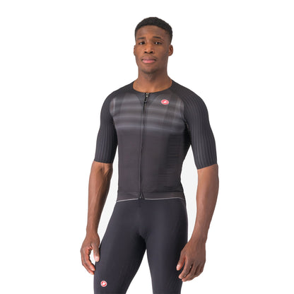 CASTELLI AERO RACE 8S wielershirt met korte mouwen zwart