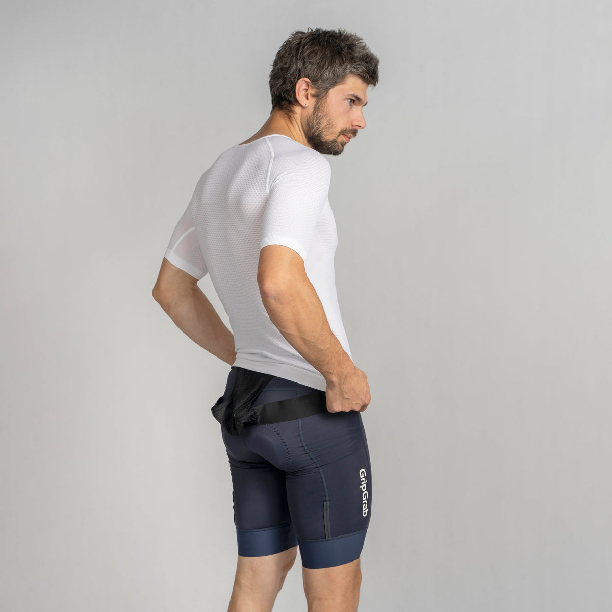 Kortärmat underställ GRIPGRAB PACR SUMMER SEAMLESS vitt