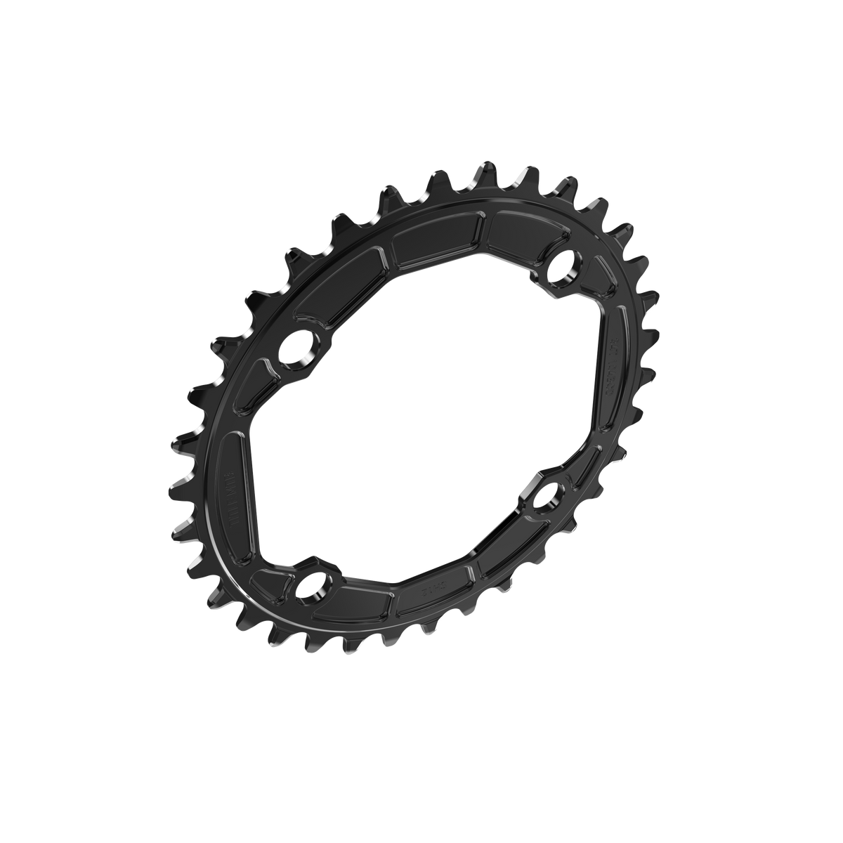 Převodník TITLE CR1-E 12V SHIMANO 104 BCD černý