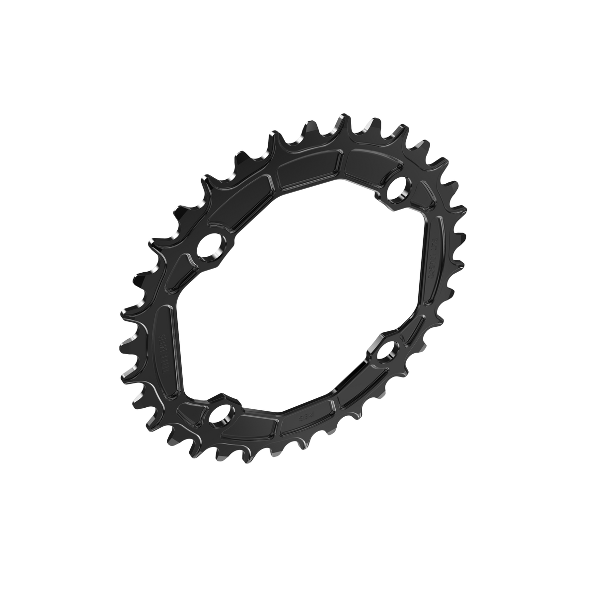 TITLE CR1-E 12S SRAM T-Type 104 BCD Chainring Black