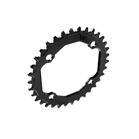 Eturatas TITLE CR1-E 12V SRAM T-Type 104 BCD Musta