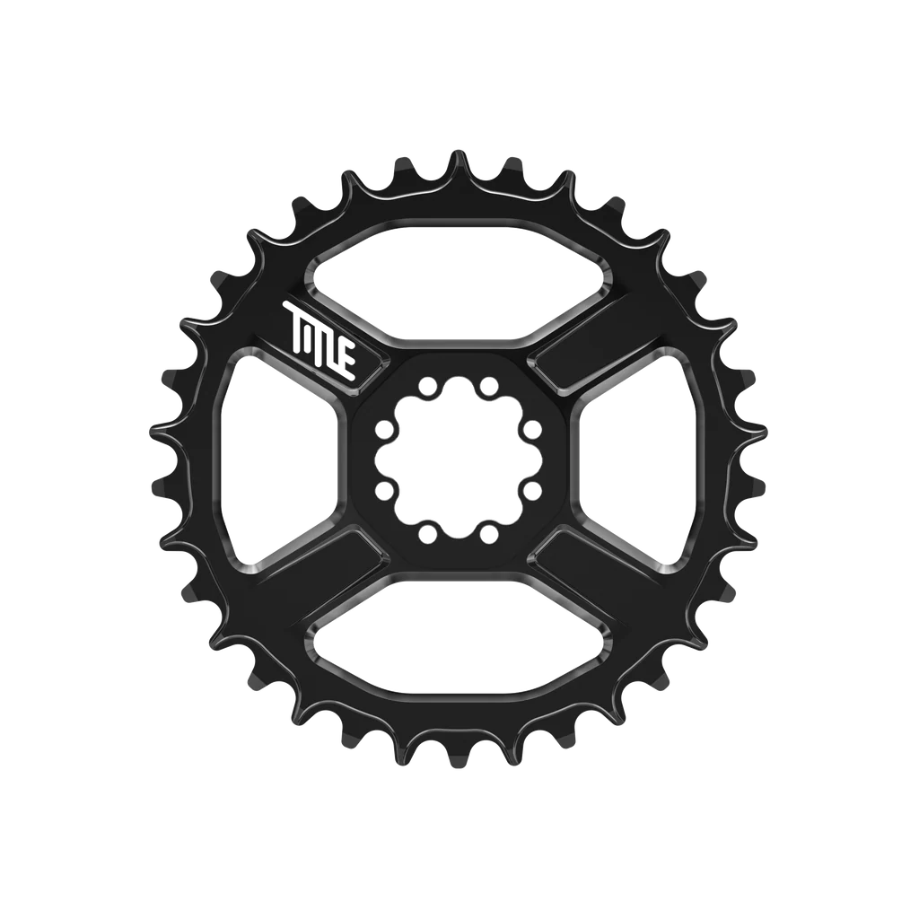 Převodník TITLE CR1 12V SRAM T-Type DM 8 šroubů černý