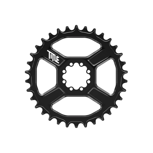 Eturatas TITLE CR1 12V SRAM T-Type DM 8 Pulttia Musta