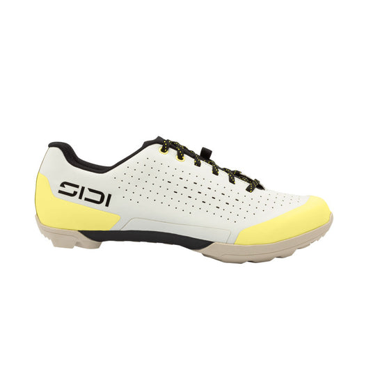 SIDI ASPER LACES Gravel Shoes White/Yellow
