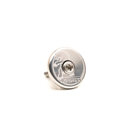 Kapsel CHROMAG 1"1/8 Alu Srebrny