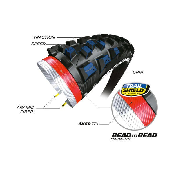 Dæk MICHELIN WILD AM Performance LIne 26x2.25 Tubeless Ready Souple