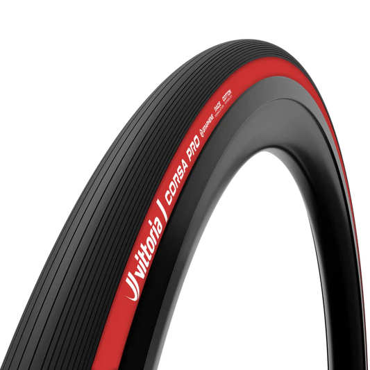 VITTORIA CORSA PRO Graphene G2.0 700c Tubeless Ready Däck - Specialutgåva Röd