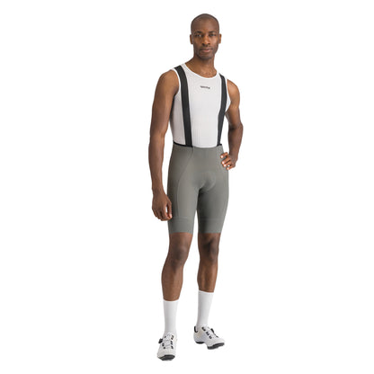 SPORTFUL SRK Grey Bib Shorts — white background, 2000 x 2000