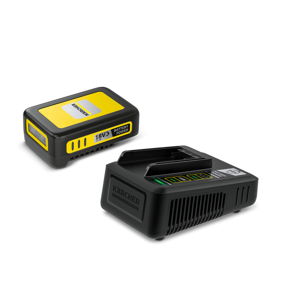 KÄRCHER Battery Power 18 V / 2.5 Ah Battery Kit + Fast Charger