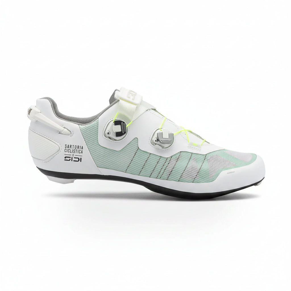 Wielrenschoenen SIDI LAGHEE SPRINTER 2 Wit/Groen