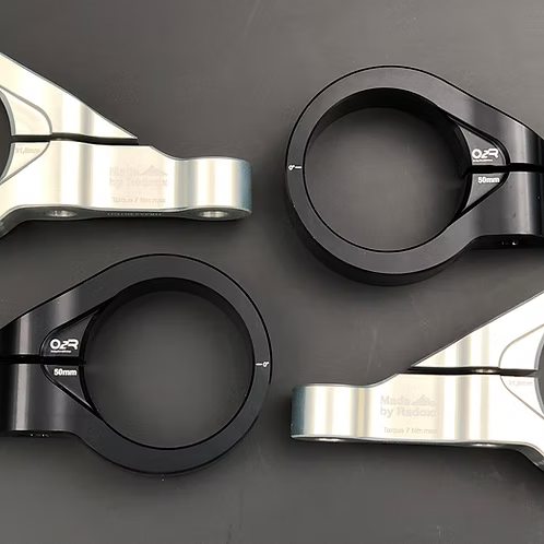 DH-styrstam HXR COMPONENTS 31,8 mm 50 mm svart