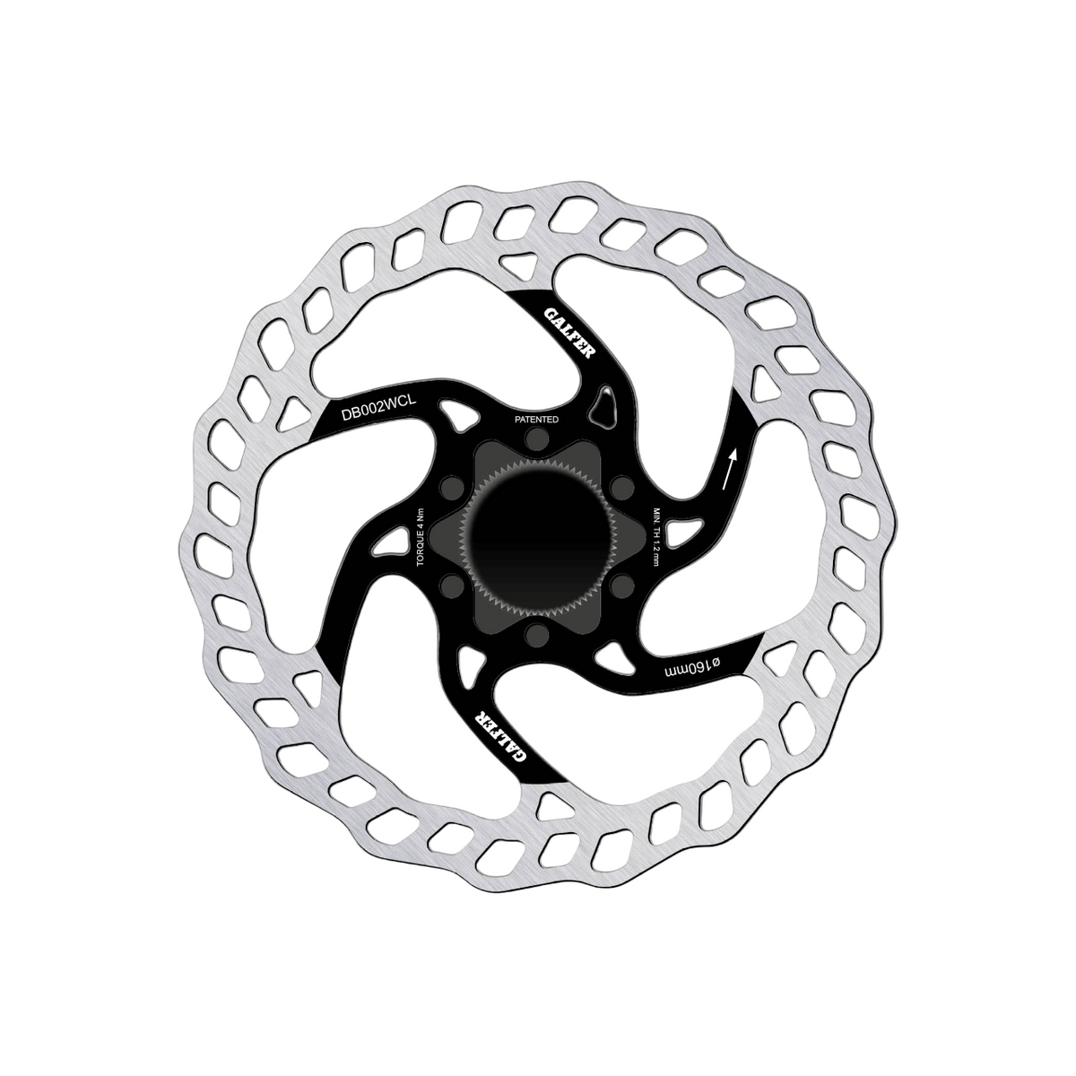 Skiva GALFER SHARK 1.8mm CENTER LOCK