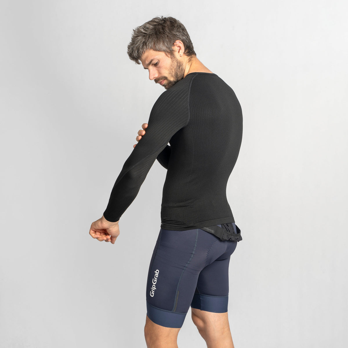 GRIPGRAB PACR SPRING AUTUMN SEAMLESS -pitkähihainen aluspaita, musta
