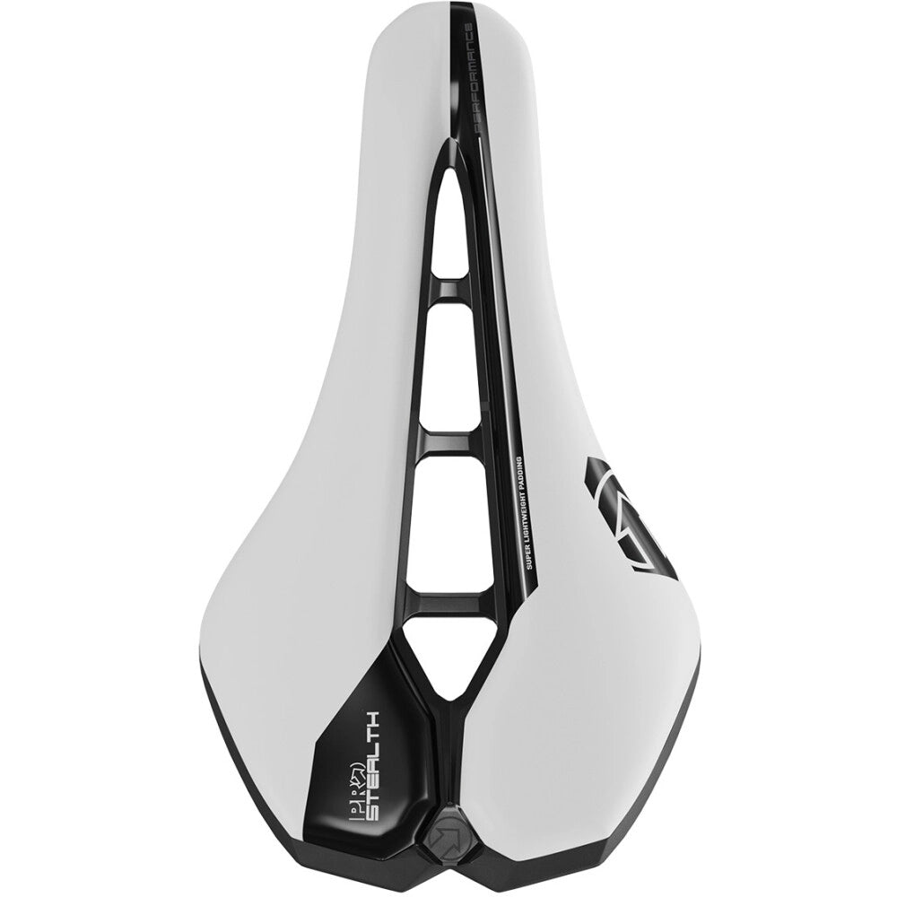 PRO STEALTH PERFORMANCE Saddle 142mm Stainless Steel Rails White