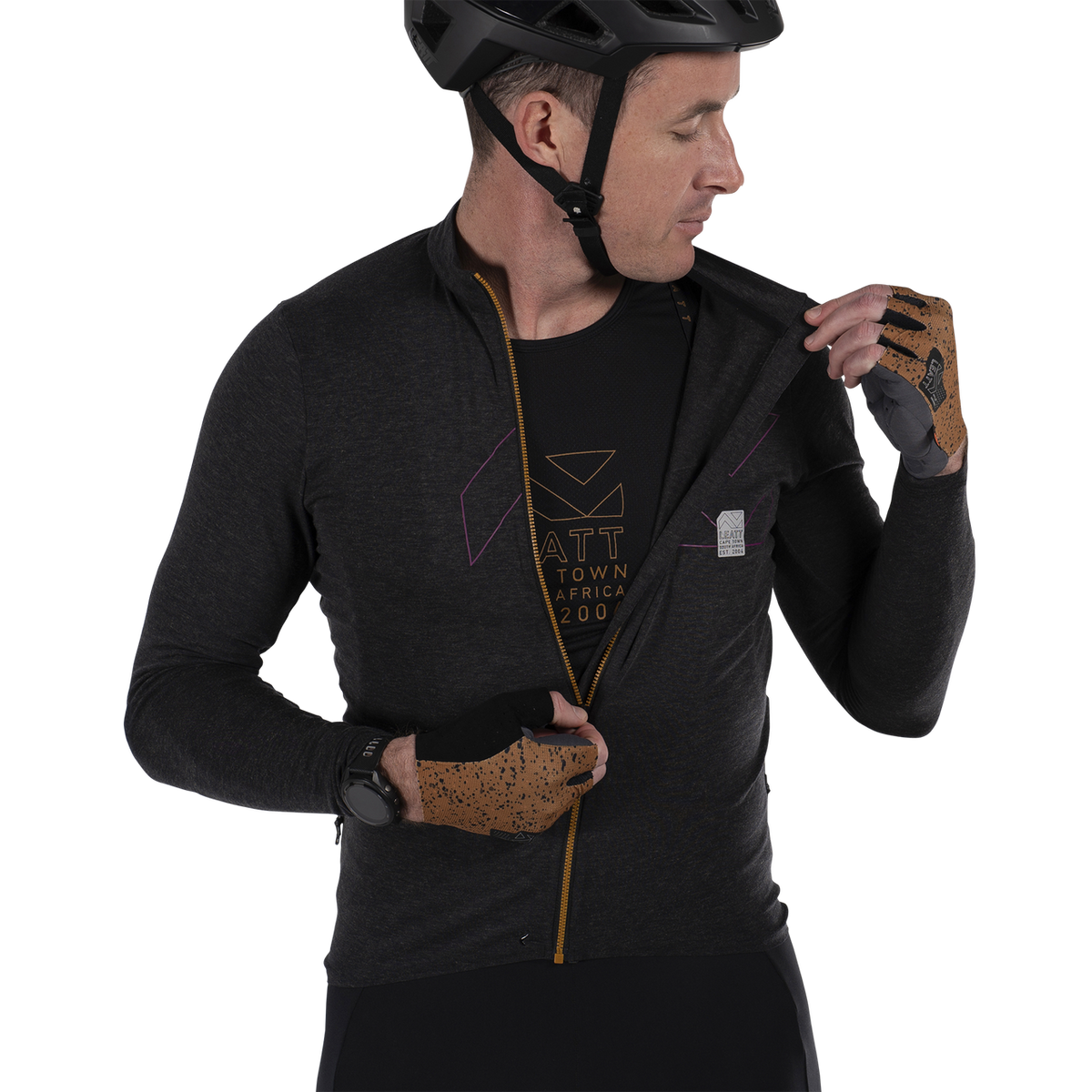 LEATT MTB ENDURANCE 4.0 Long Sleeve Jersey Black