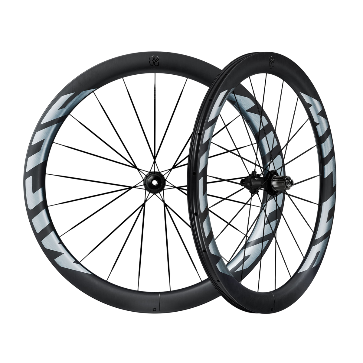Pár kol MICHE DEVA RD 52 Tubeless Ready (Center Lock) Černá/Stříbrná
