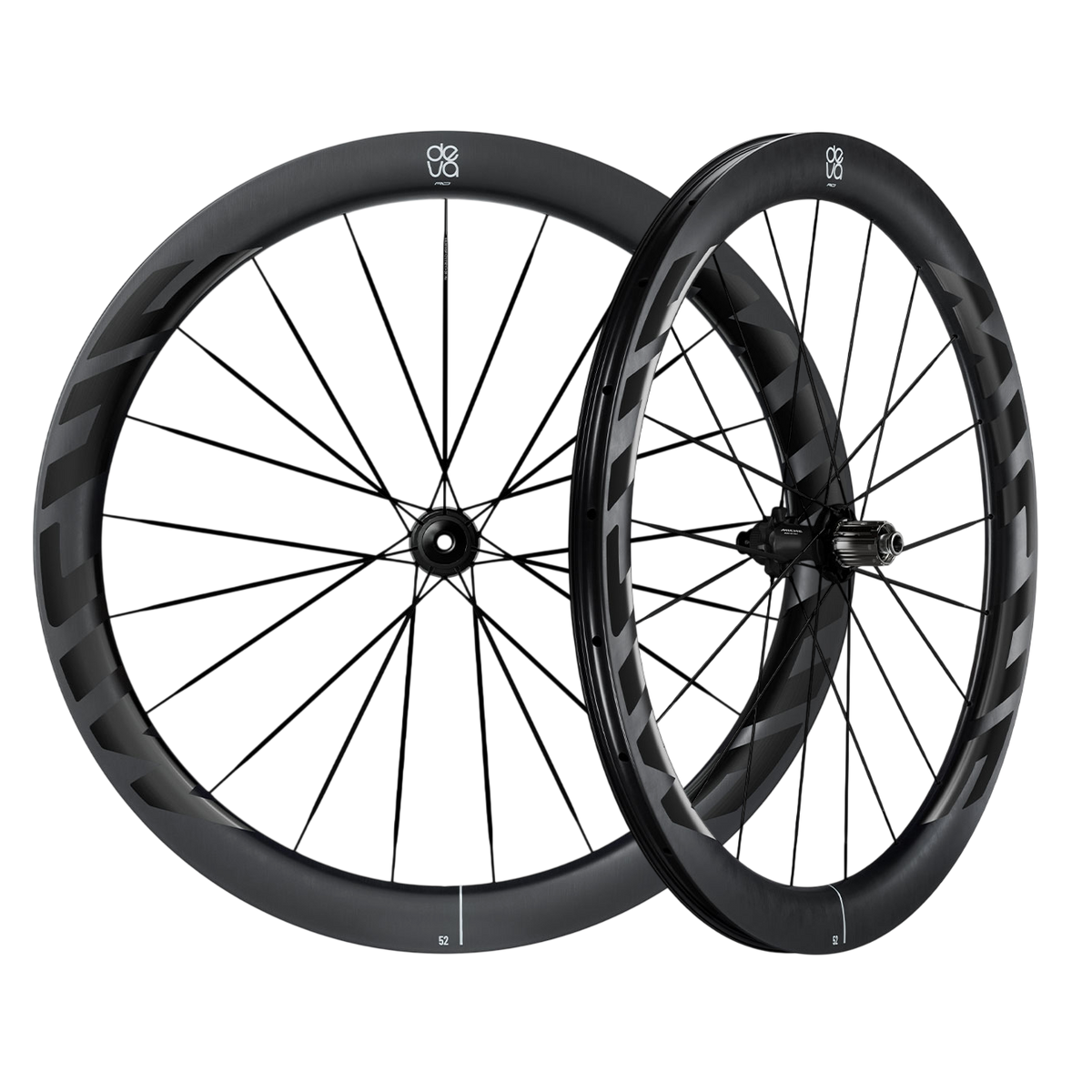 Hjulsæt MICHE DEVA RD 52 Tubeless Ready (Center Lock) Sort