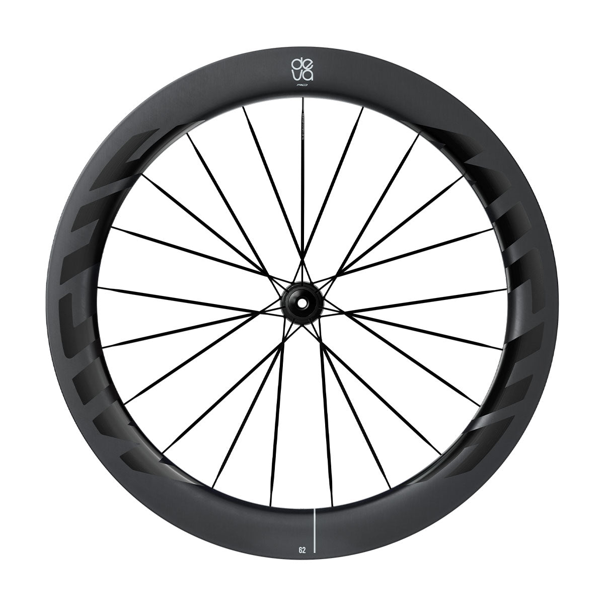 MICHE DEVA RD 62 jooksupaar, tubeless-valmidusega (Center Lock), must