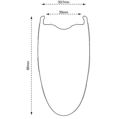 SCOPE Artech 6.A All-Road Tubeless Ready (Centerlock) ratu pāris, melns