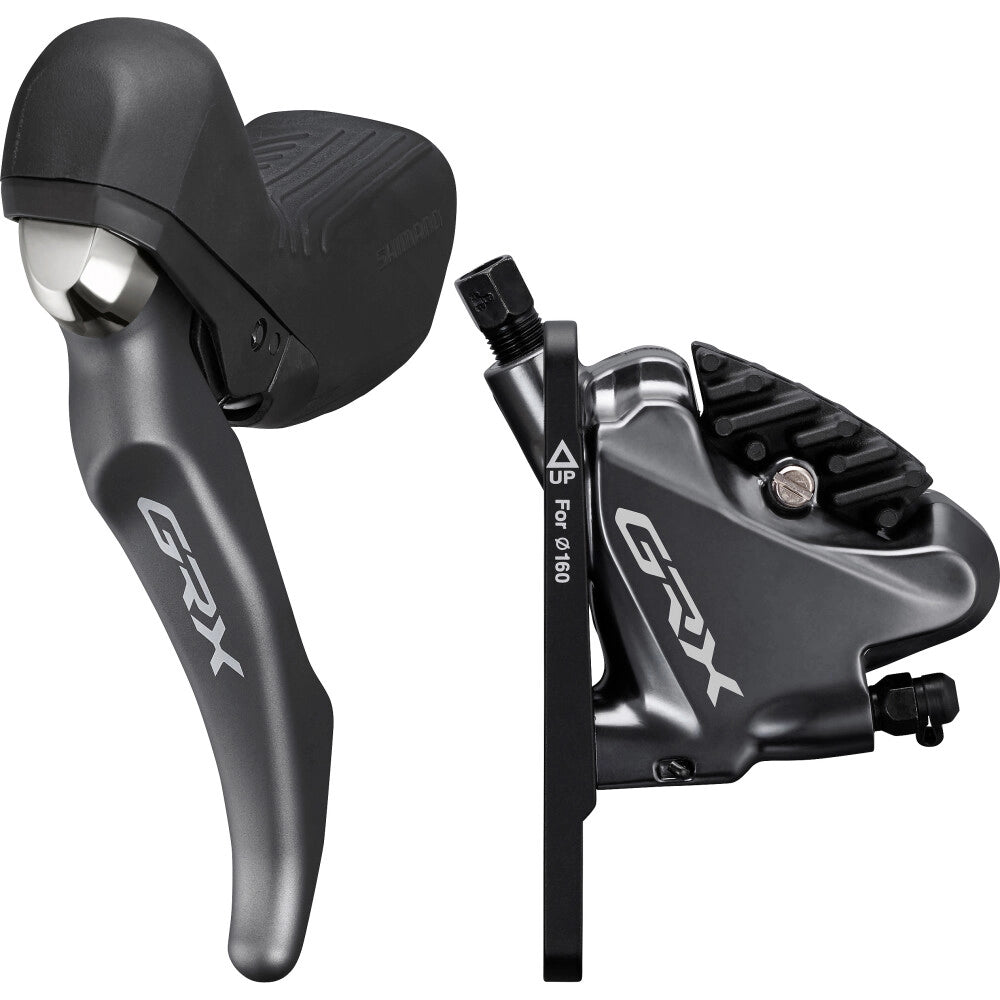 SHIMANO GRX ST-RX810-LA + BR-RX810 Left Lever and Front Caliper 2x11-speed Flat Mount