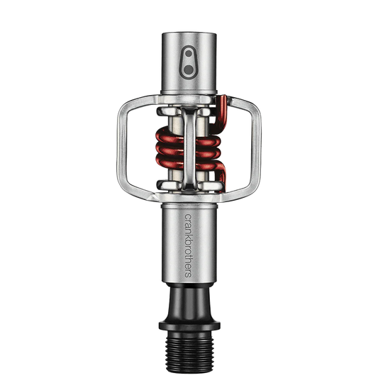 Pedalen CRANKBROTHERS EGG BEATER 1 Zilver/Rood