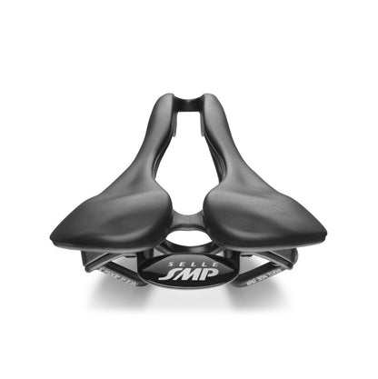 Selle SMP EVO20C Largeur 140mm Rails Inox Noir