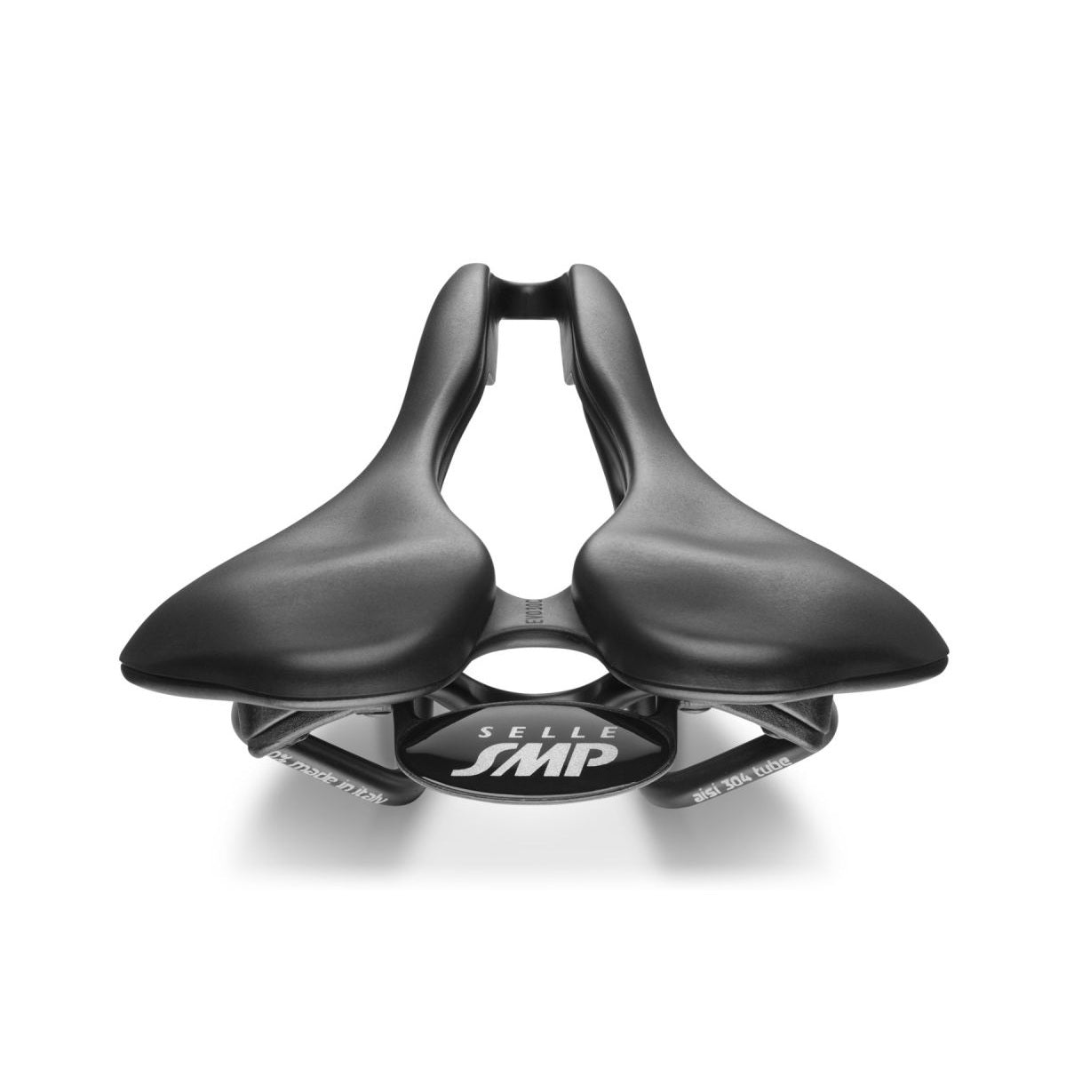 Selle SMP EVO30C Bredde 150mm Inox Rails Sort