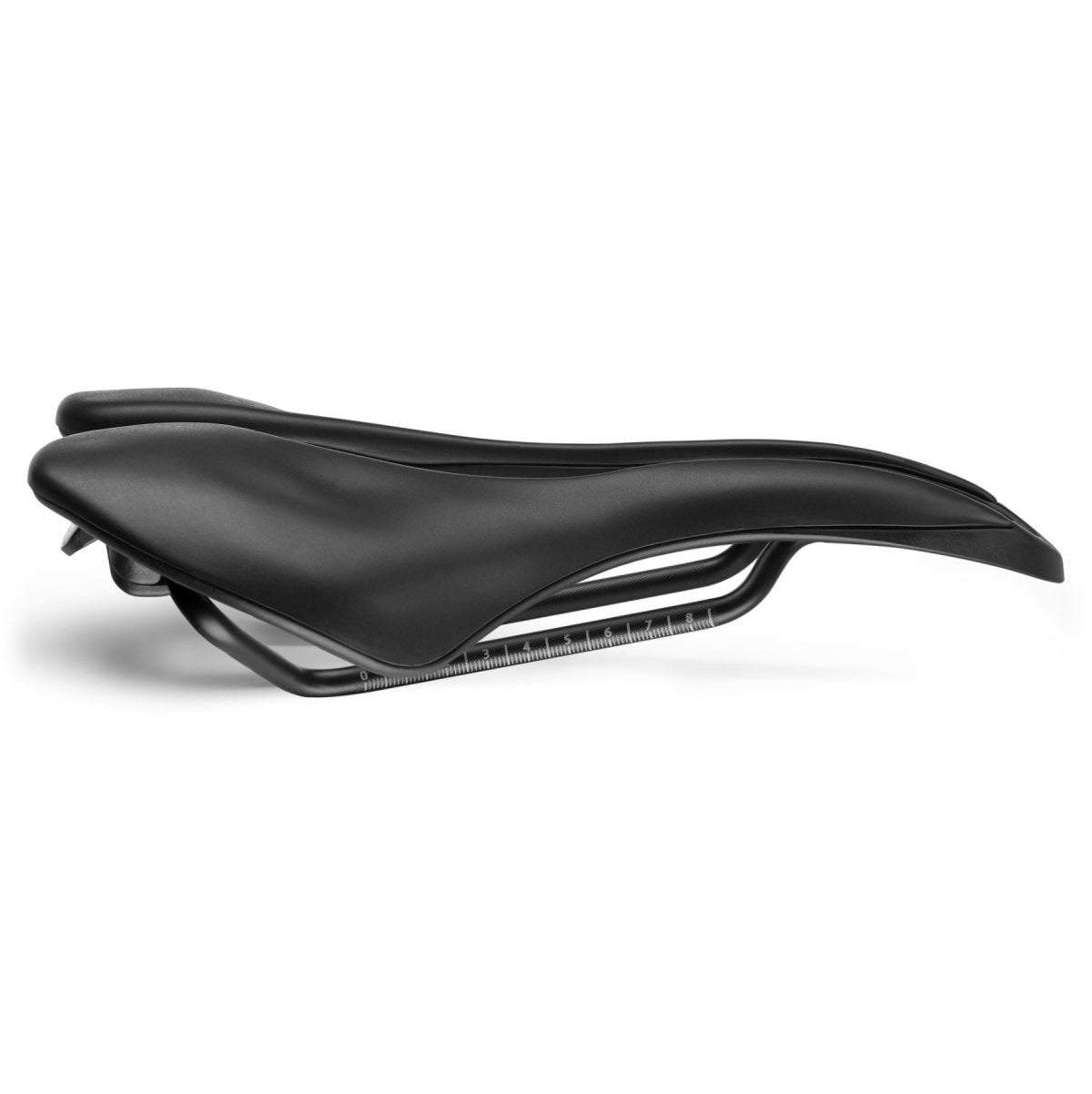 Selle SMP EVO30C Bredde 150mm Inox Rails Sort
